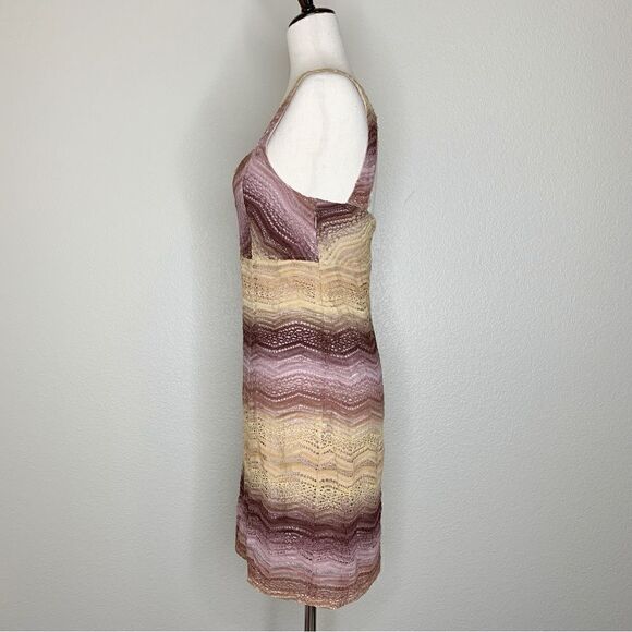 Free People Size 12 All You Ever Wanted Crochet Ombre Bodycon Dress - Picture 6 of 15